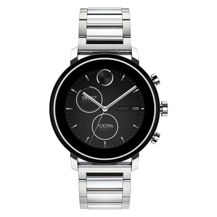 Movado Men's Connect Black Dial Watch - 3660035