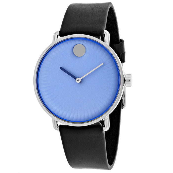 Movado Men's Edge Blue Dial Watch - 3680040