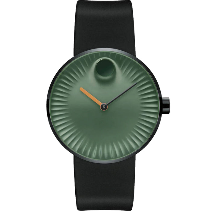 Movado Men's Edge Green Dial Watch - 3680041