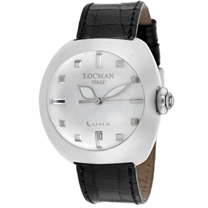 Locman Women's Classic Silver Dial Watch - 4100SK