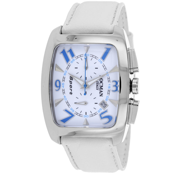 Locman Men's Classic White Dial Watch - 484WHNSK