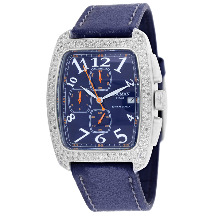 Locman Women's Classic Blue Dial Watch - 487BL2D