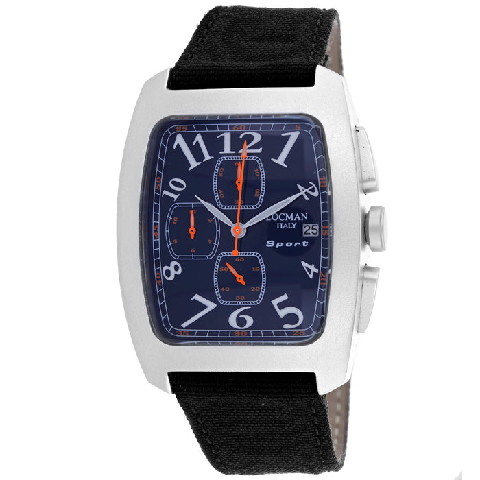 Locman Men's Classic Blue Dial Watch - 487BL