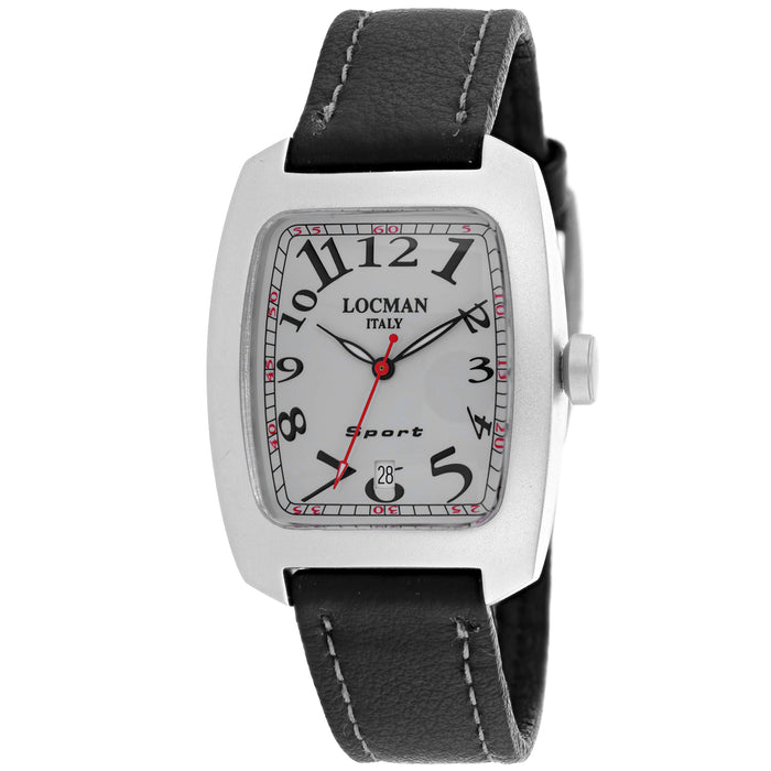Locman Women's Classic White Dial Watch - 488AG