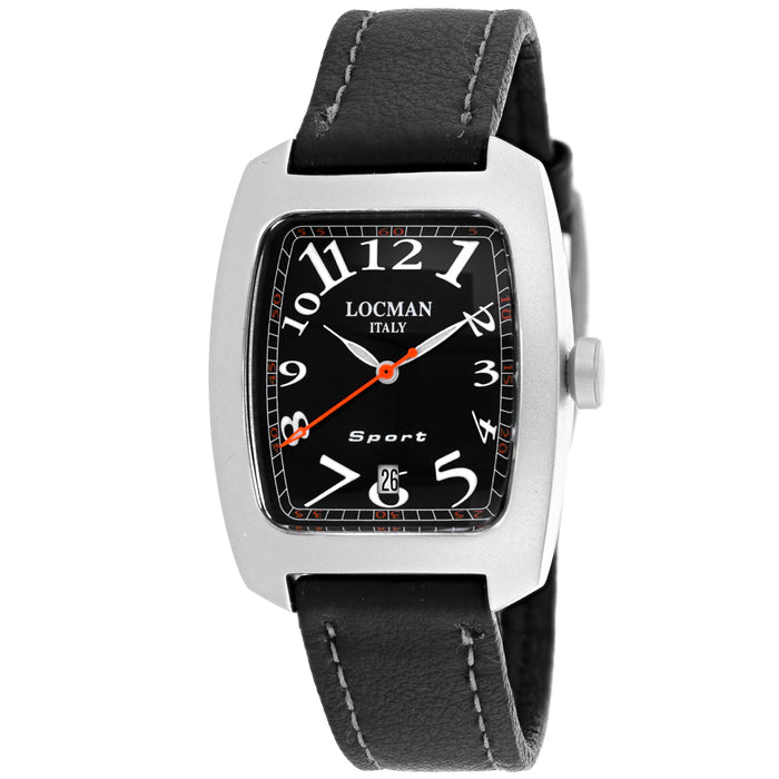 Locman Women's Classic Black Dial Watch - 488BK