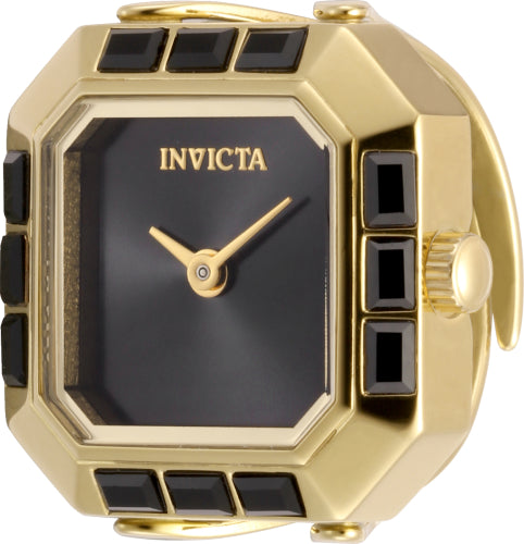 Invicta Women's Mini Ring Watch Black Dial Watch - 49584