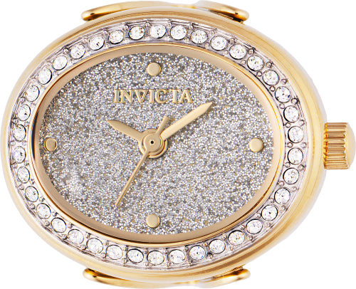 Invicta Women's Mini Ring Watch Silver Dial Watch - 49599