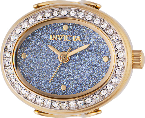 Invicta Women's Mini Ring Watch Blue Dial Watch - 49603