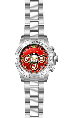 Invicta Men's Speedway Red Dial Watch - 50494