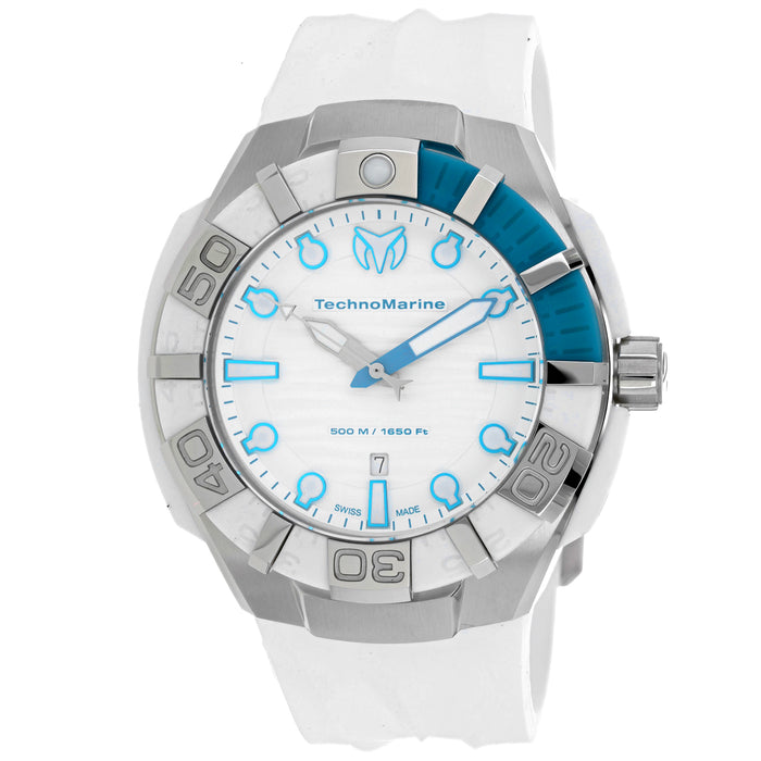 Technomarine Men's Reef White Dial Watch - 512003S