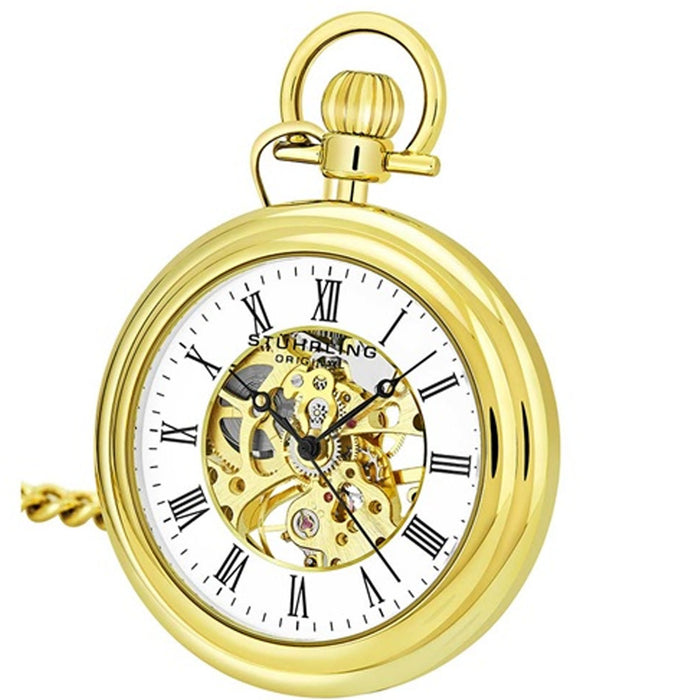 Stuhrling Men's Classic White Dial Watch - 6053.33333