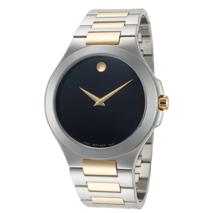 Movado Men's Classic Black Dial Watch - 606907
