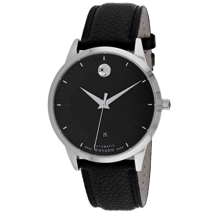 Movado Men's Classic Black Dial Watch - 607165