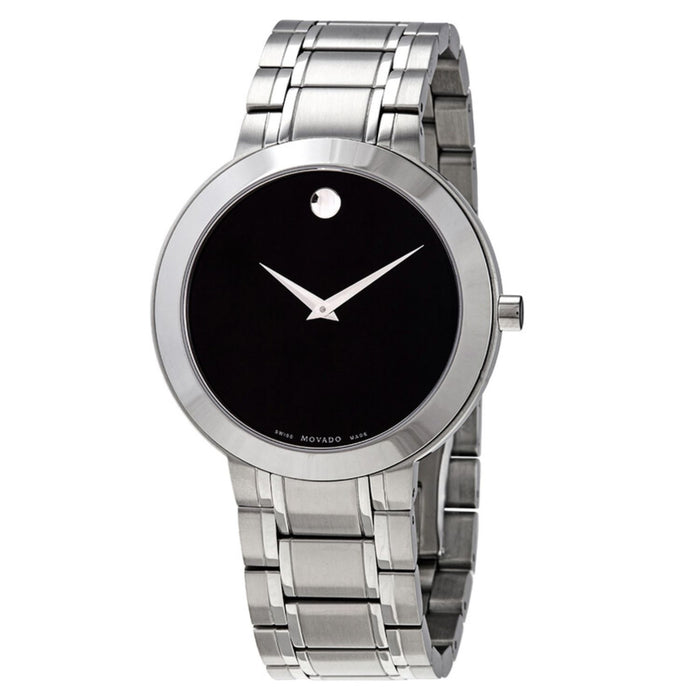 Movado Men's Stiri Black Dial Watch - 607277