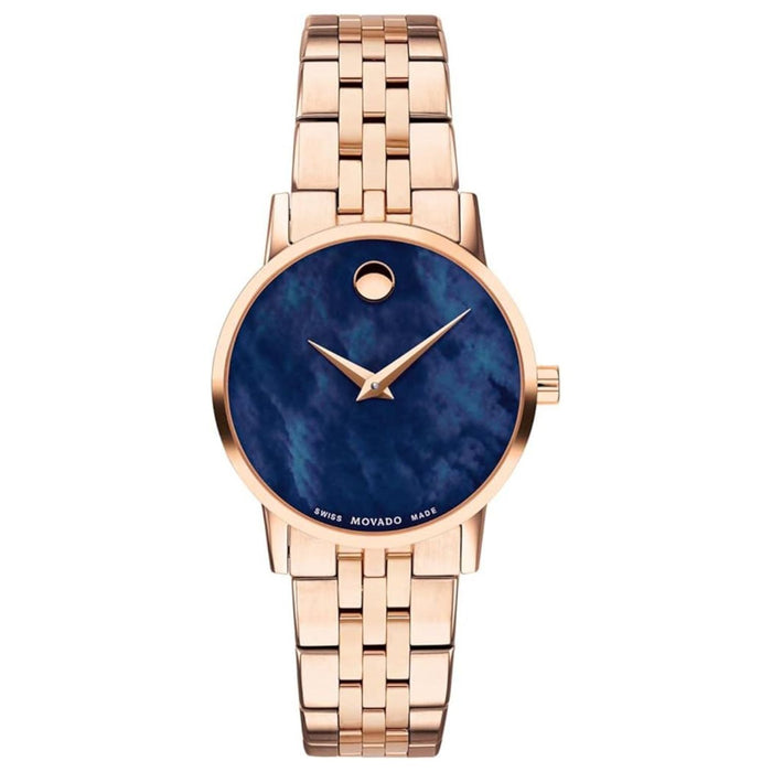 Movado Women's Museum Blue Dial Watch - 607354