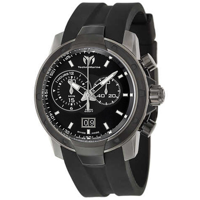 Technomarine Men's UF6 Black Dial Watch - 612002