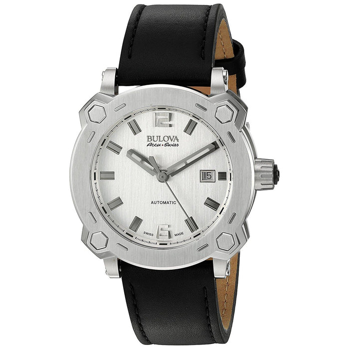 Bulova Men's Pacheron Silver Dial Watch - 63B191