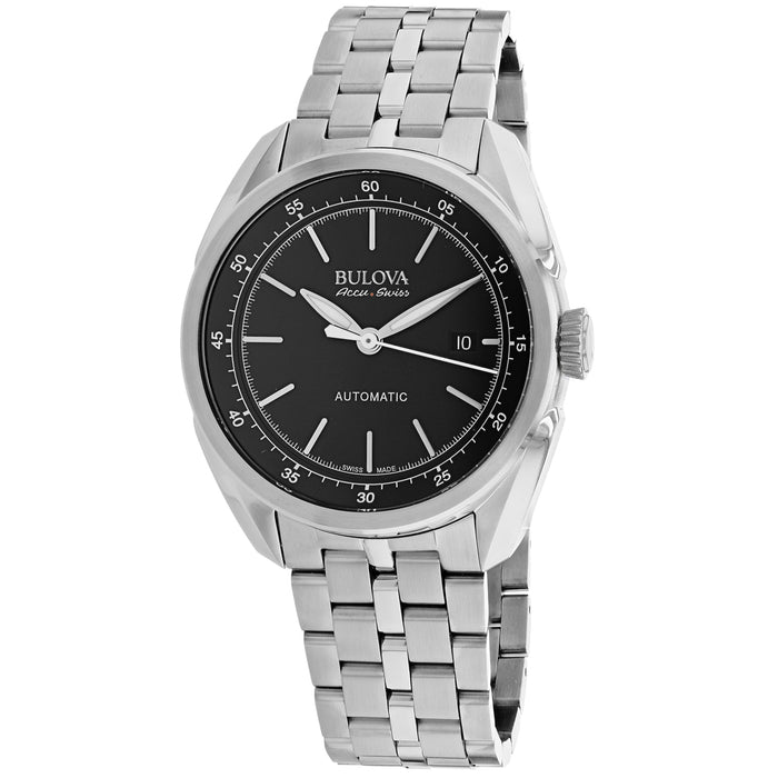 Bulova Men's Tellaro Black Dial Watch - 63B193