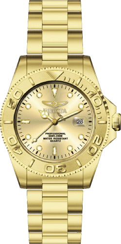 Invicta Men's Pro Diver Gold Dial Watch - 69523