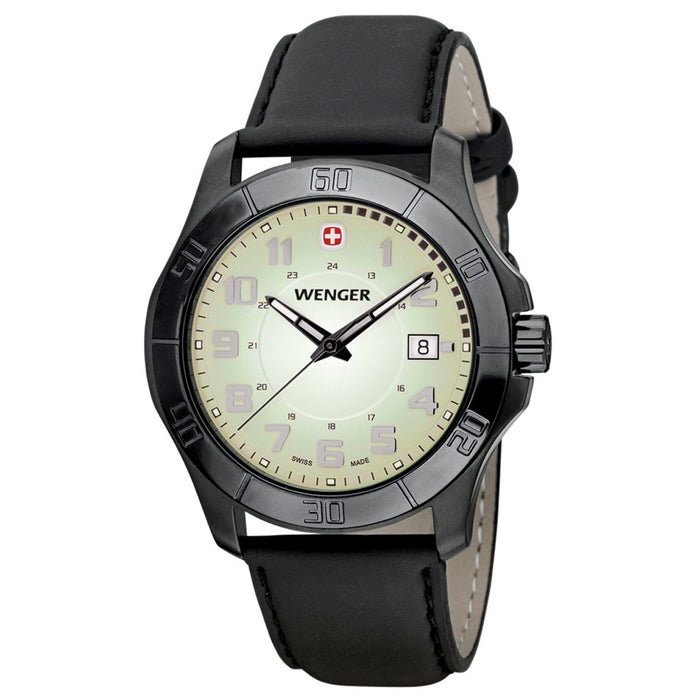 Wenger Men's Alphine Green Dial Watch - 7047X