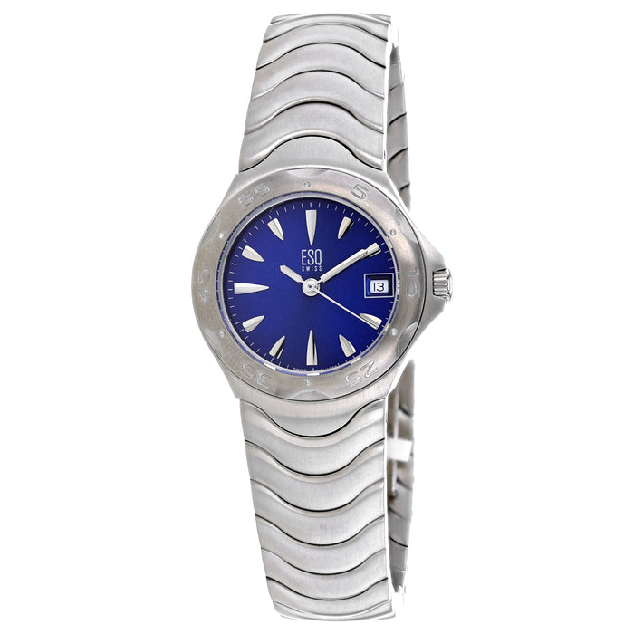 ESQ Women's Defiant Blue Dial Watch - 7100734