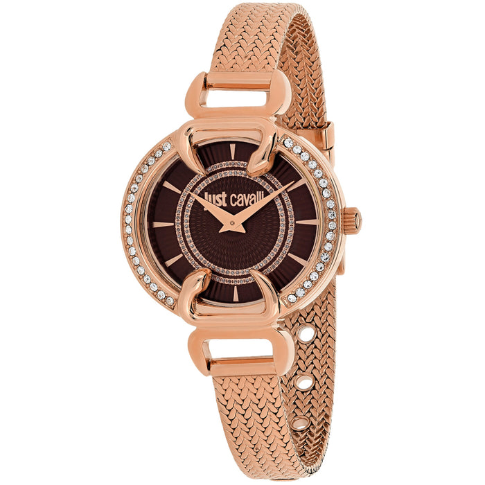 Just Cavalli Women's Luxury Brown Dial Watch - 7253534502