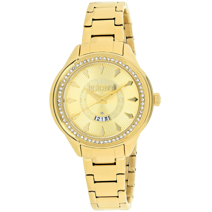 Just Cavalli Women's JC01 Gold tone Dial Watch - 7253571501