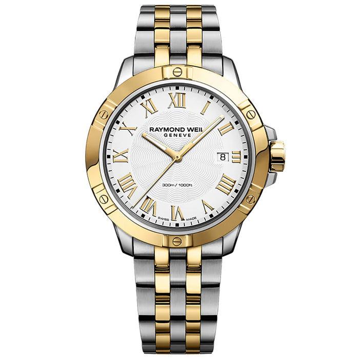 Raymond Weil Men's Tango White Dial Watch - 8160-STP-00308