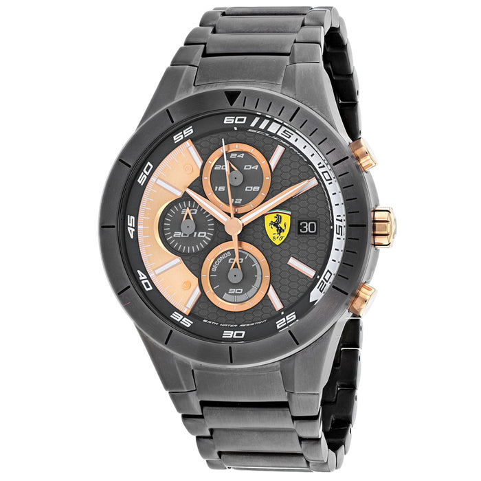 Ferrari Men's RedRev Evo Gunmetal Dial Watch - 830304