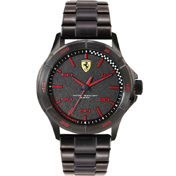 Ferrari Men's Scuderia Black Dial Watch - 830815