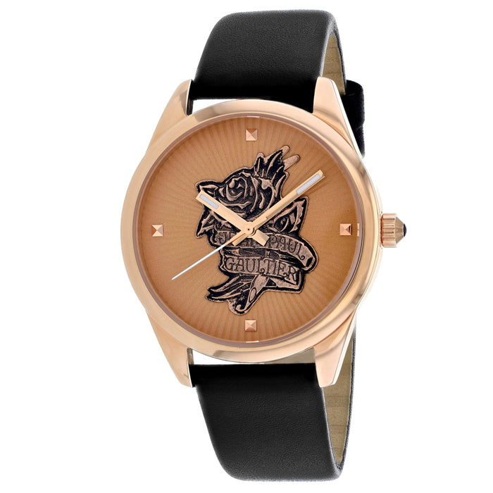 Jean Paul Gaultier Women's Navy Tatoo Rose gold Dial Watch - 8502411
