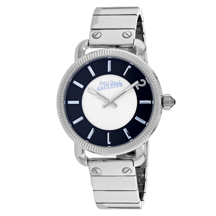 Jean Paul Gaultier Men's Index Silver Dial Watch - 8504401