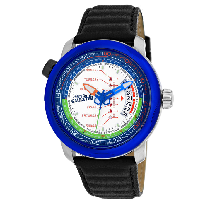 Jean Paul Gaultier Men's Cockpit White Dial Watch - 8504902