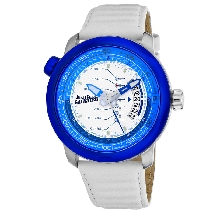 Jean Paul Gaultier Men's Cockpit White Dial Watch - 8504903