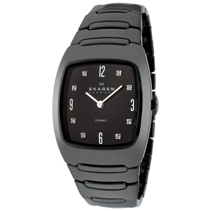 Skagen Women's Classic Black Dial Watch - 914SBXC