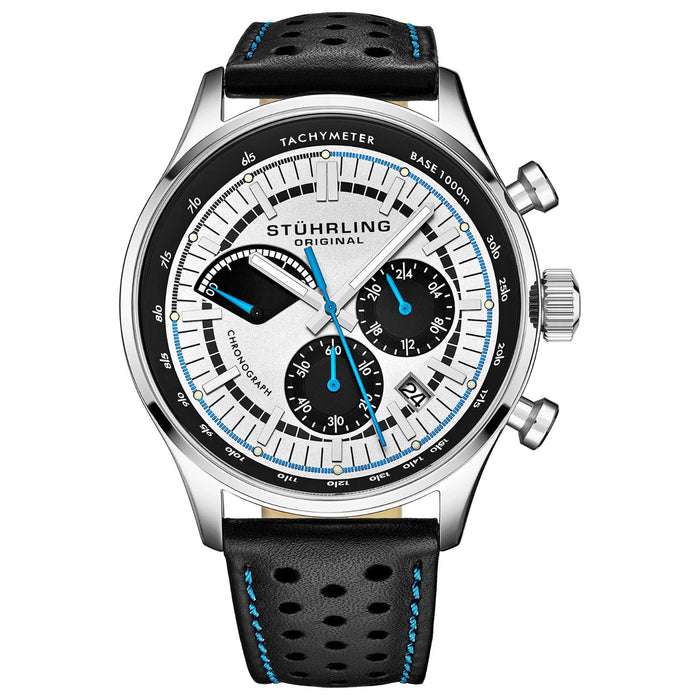 Stuhrling Men's Monaco White Dial Watch - 934.01