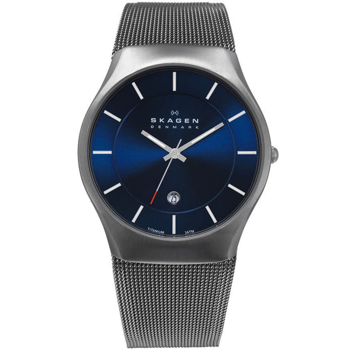 Skagen Men's Classic Blue Dial Watch - 956XLTTN