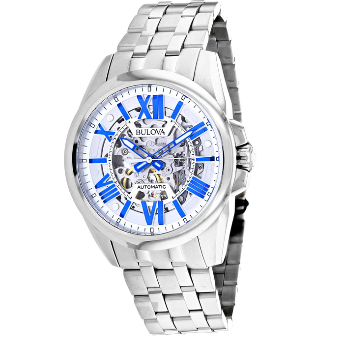 Bulova Men's Sutton White Dial Watch - 96A187