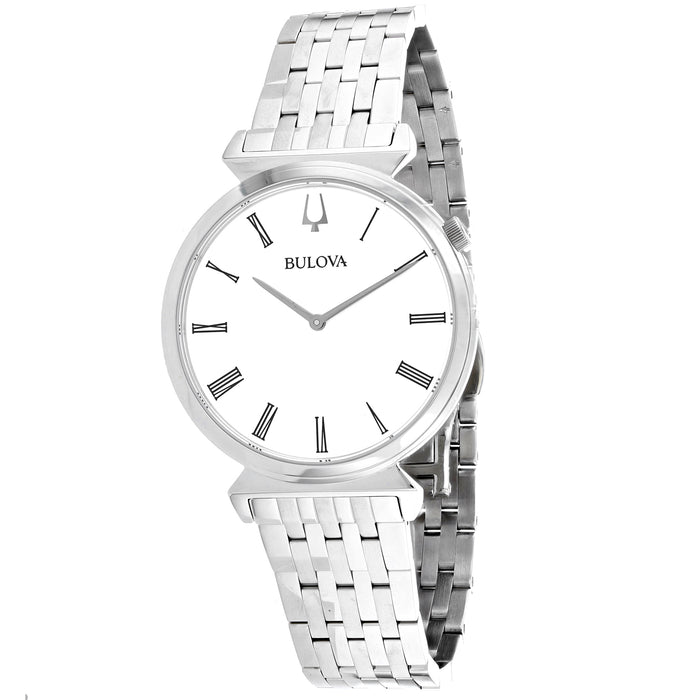 Bulova Women's Regatta White Dial Watch - 96A232