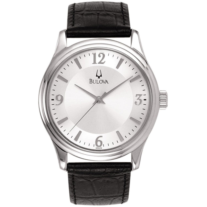 Bulova Men's Corporate Silver Dial Watch - 96A28