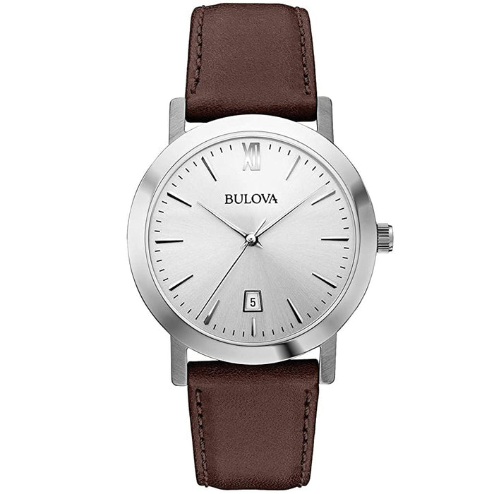 Bulova Men's Classic Silver Dial Watch - 96B217