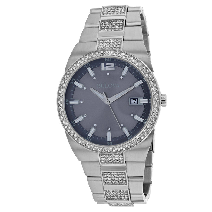 Bulova Women's Grey Dial Watch - 96B221