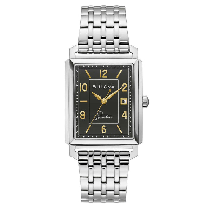 Bulova Men's My Way Black Dial Watch - 96B399
