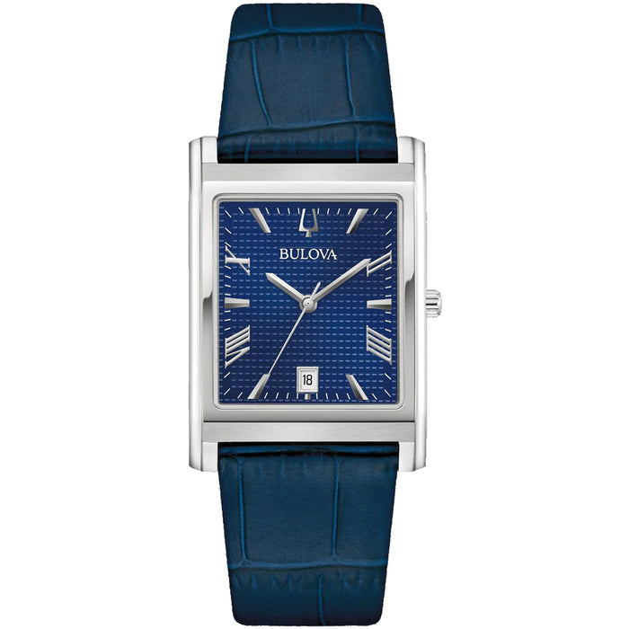 Bulova Men's Classic Blue Dial Watch - 96B442