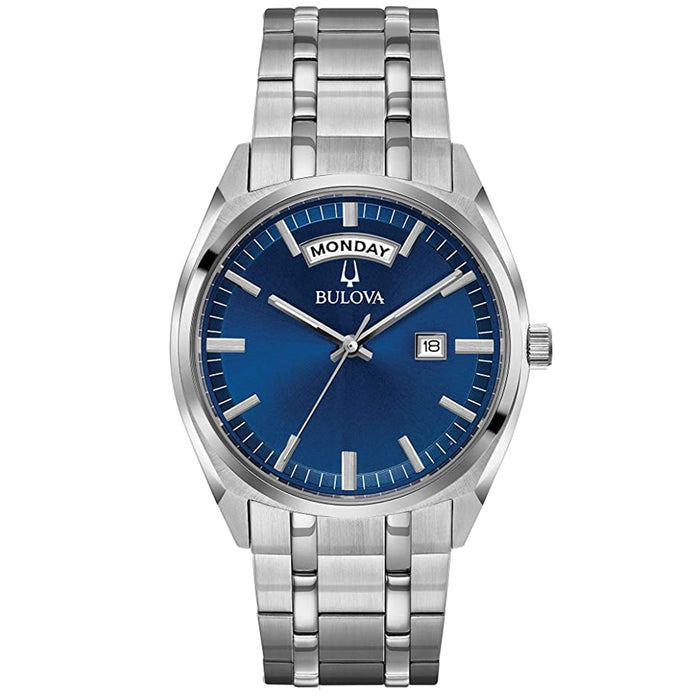 Bulova Men's Surveyor Blue Dial Watch - 96C125