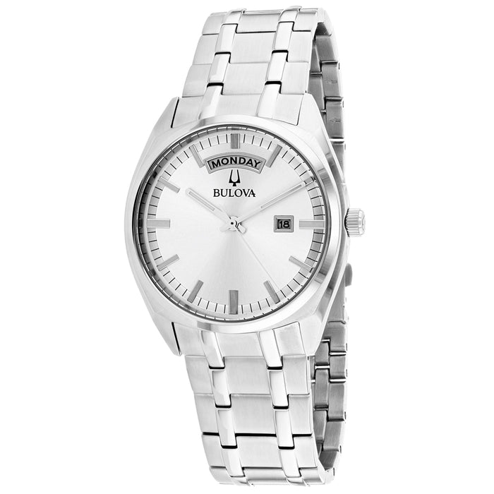 Bulova Men's Classic Silver Dial Watch - 96C127