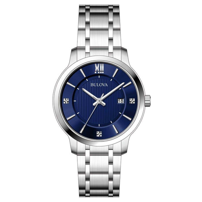 Bulova Men's Classic Blue Dial Watch - 96D152