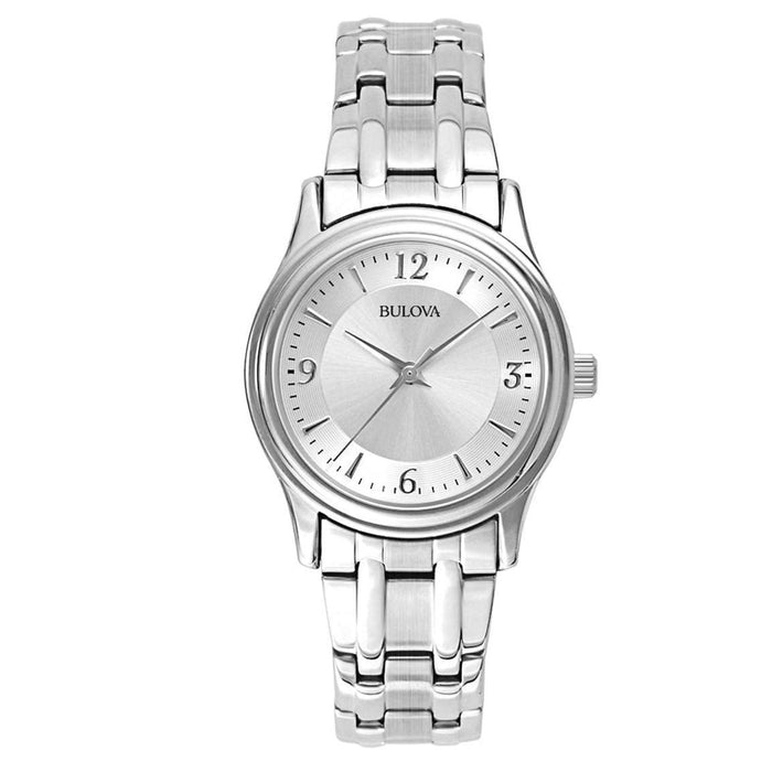 Bulova Women's Corporate SIlver Dial Watch - 96L005
