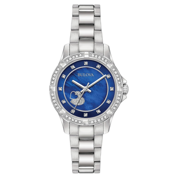 Bulova Women's Classic Blue Dial Watch - 96L238