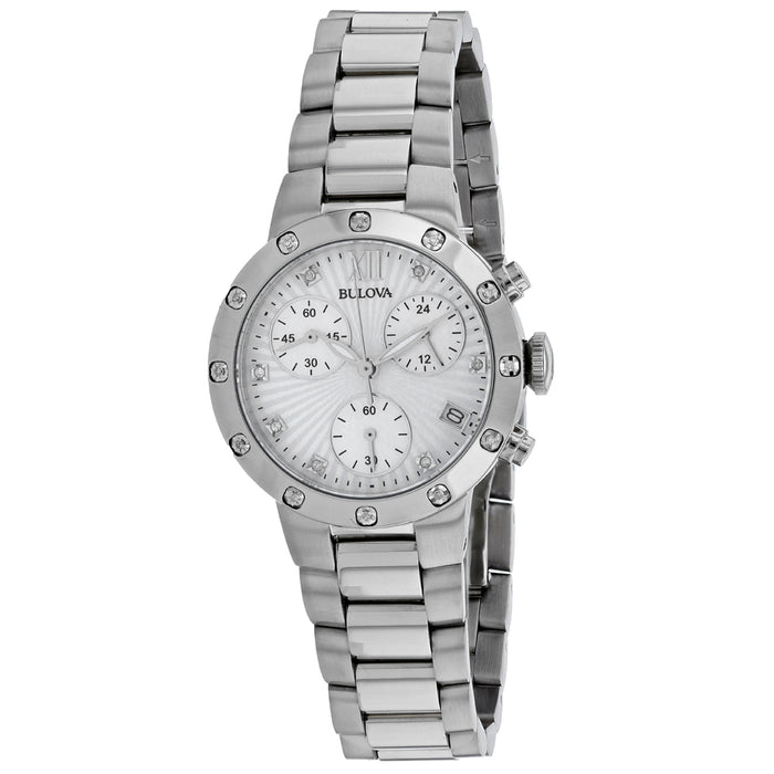 Bulova Women's Mother of Pearl Dial Watch - 96R202